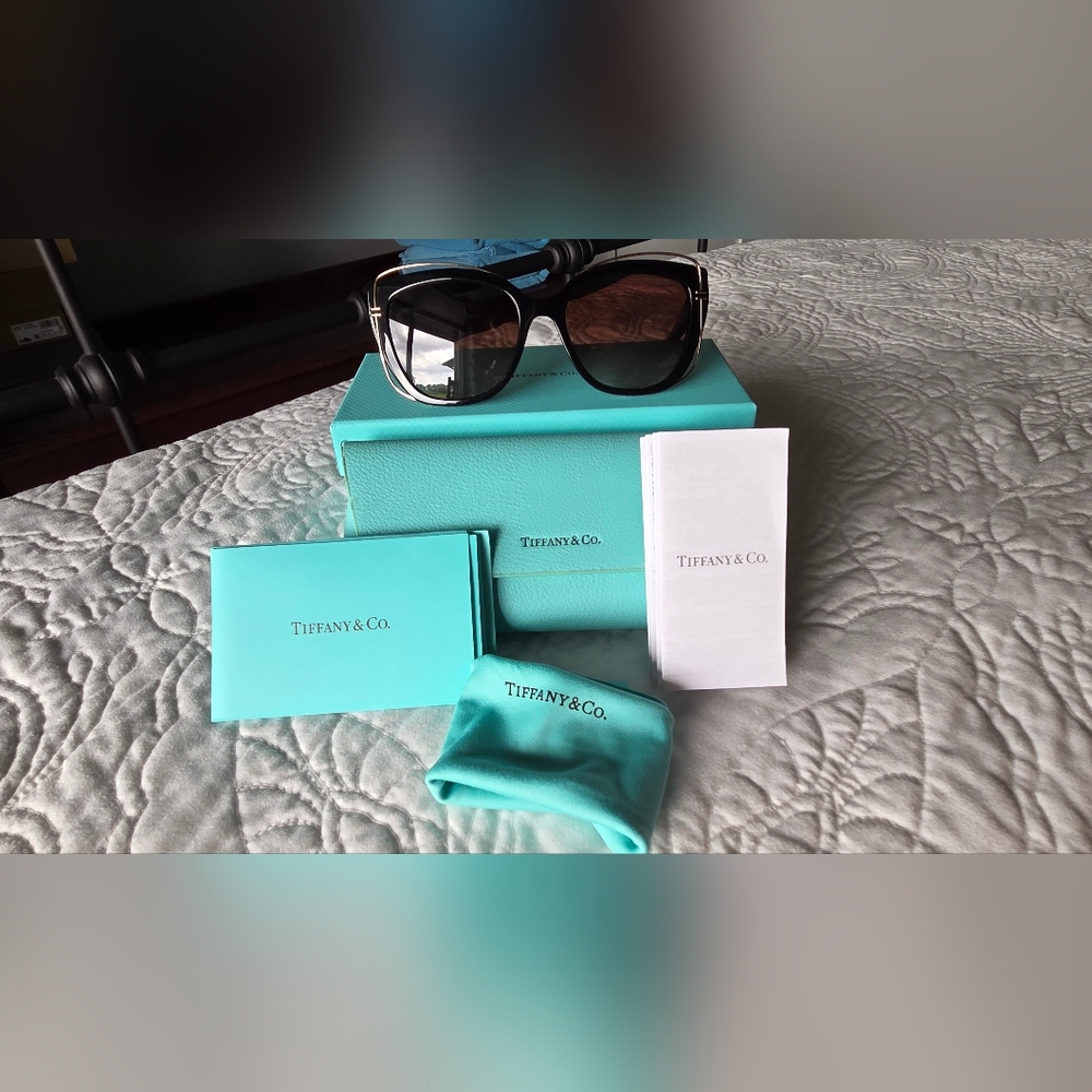 Tiffany & Co. Black Sunglasses